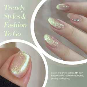 Green Cat Magnetic Gel GCM02 15ml Gel Nail Polish BORN PRETTY