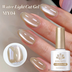 Water Light Cat Magnetic Gel Polish First Love MY04 10ml Gel Nail Polish BORN PRETTY