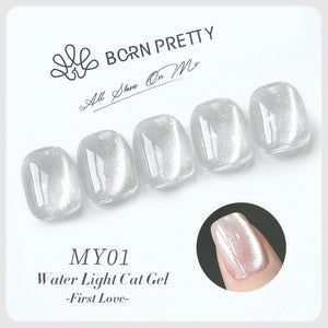 Water Light Cat Magnetic Gel Polish First Love 10ml Gel Nail Polish BORN PRETTY MY01