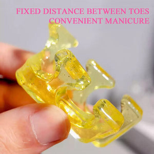 Pink Soft Silicone Finger Toe Separator Tools & Accessories No Brand