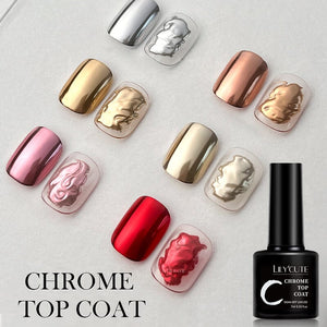 Chrome Top Coat 7ml Gel Nail Polish LILYCUTE