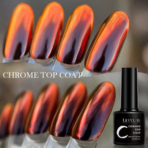 Chrome Top Coat 7ml Gel Nail Polish LILYCUTE