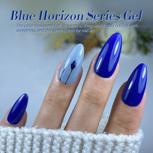 6 Colors Gel Set S07 Blue Horizon 7ml Gel Nail Polish BORN PRETTY