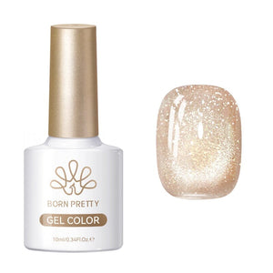 Glitter Cat Magnetic Gel MY59 Mambo Ice 10ml Gel Nail Polish BORN PRETTY