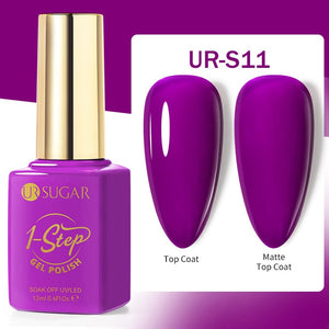 1 Step Gel Polish 12ml Gel Nail Polish UR SUGAR UR-S11