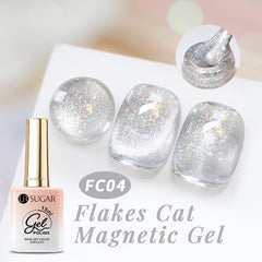 Flakes Cat Magnetic Gel FC04 15ml Gel Nail Polish UR SUGAR