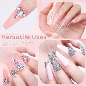 Nail Glue for Tips 8ml Tools & Accessories NICOLE DIARY