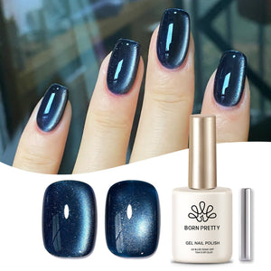 Blue Pearl Cat Magnetic Gel Polish 15ml Gel Nail Polish BORN PRETTY