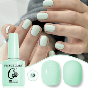 Color Gel Polish 10ml Gel Nail Polish NICOLE DIARY 40