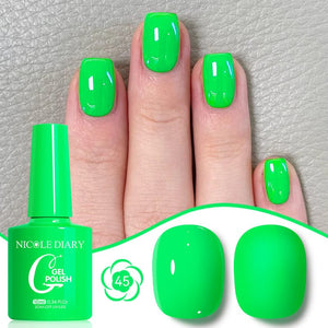 Color Gel Polish 10ml Gel Nail Polish NICOLE DIARY 45