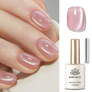 Pink Moonlight Cat Magnetic Gel Polish MY273 Soft Lace 15ml Gel Nail Polish BORN PRETTY
