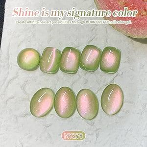 Colored Cat Magnetic Gel MY278 Guava 10ml HEMA/TPO FREE Gel Nail Polish BORN PRETTY