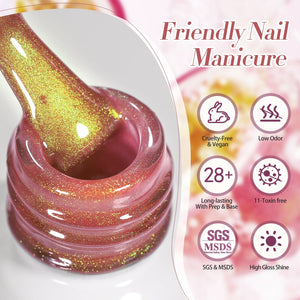 Yellow Colored Cat Magnetic Gel Polish MY296 Passion Fruit 15ml Gel Nail Polish BORN PRETTY