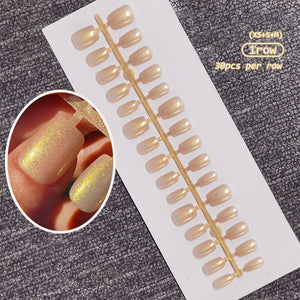 30pcs Press on Nails Fake Nail Tips Nail Tips No Brand 14