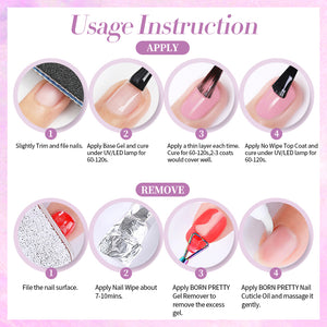 Reflective Glitter Gel SZ32 Carat Mirage 10ml Gel Nail Polish BORN PRETTY