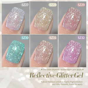 Reflective Glitter Gel SZ29 Carat Mirage 10ml