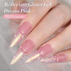 Aurora Gel Polish JG23 Dream Pink 10ml Gel Nail Polish BORN PRETTY