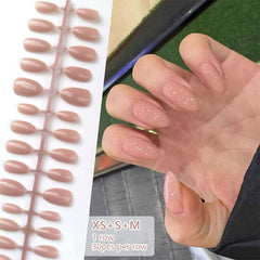 30pcs Press on Nails XS+S+M Sizes Fake Nail Tips Nail Tips No Brand 02