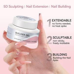 Non Stick Hand Extension Nail Kit Sets & Kits BORN PRETTY