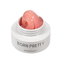 Non‑Stick Hand Builder Gel #12 Blush Pink 15ml Extension Nail Gel BORN PRETTY