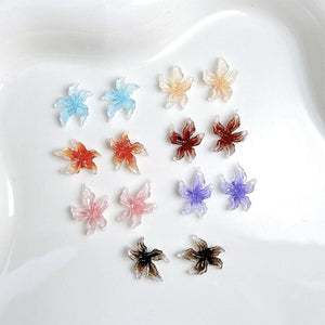 30pcs Lily Flowers Plastic Nail Art Decorations Clearance No Brand