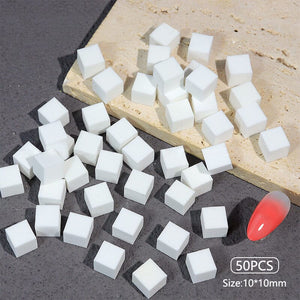 50pcs Mini Square Soft Sponges Tools & Accessories No Brand