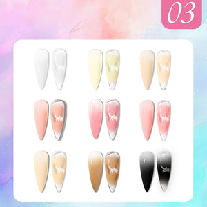 9 Colors Pat Painting Gel Gel Nail Polish No Brand