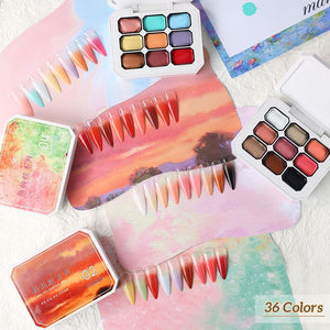 9 Colors Pat Painting Gel Gel Nail Polish No Brand