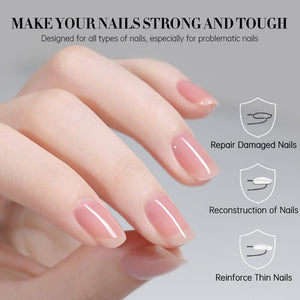 Fiber Rubber Base Gel 15ml Gel Nail Polish UR SUGAR