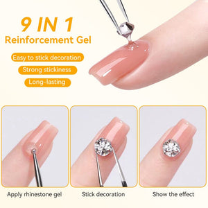 9 in 1 Reinforcement Gel 15ml Gel Nail Polish UR SUGAR