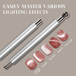 Double Head Cat Magnet Stick Pink Gold Silver Tools & Accessories No Brand