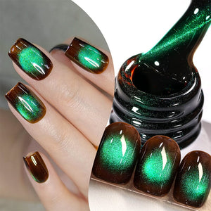 Colored Cat Magnetic Gel MY126 Mint Soda 10ml Gel Nail Polish BORN PRETTY