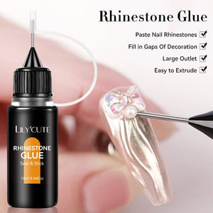 Rhinestone Glue Gel 10ml Gel Nail Polish LILYCUTE