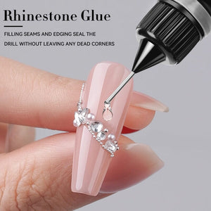 Rhinestone Glue Gel 10ml Gel Nail Polish LILYCUTE
