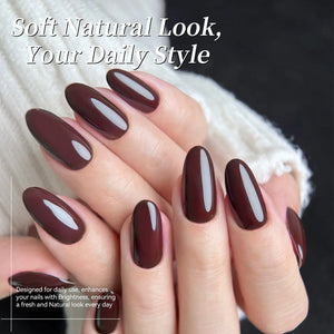 Color Nail Gel SJ11 Dark Cherry 15ml Gel Nail Polish BORN PRETTY