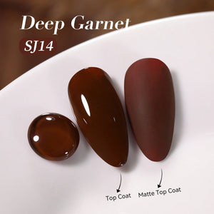 Color Nail Gel SJ14 Deep Garnet 15ml Gel Nail Polish BORN PRETTY