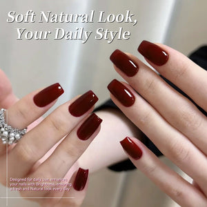 Color Nail Gel SJ14 Deep Garnet 15ml Gel Nail Polish BORN PRETTY