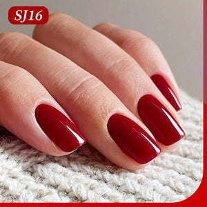 6 Colors Christmas Nail Gel 15ml HEMA/TPO FREE Gel Nail Polish BORN PRETTY
