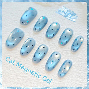 Glass Cat Magnetic Gel MC02 7ml Gel Nail Polish LILYCUTE