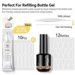Base Gel 15ml (Bag) Base & Top Coat BORN PRETTY