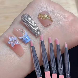 5pcs Silicon Pressing Pen Set Tools & Accessories No Brand