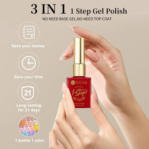 6 Colors 1 Step Gel Polish Set #01 15ml Gel Nail Polish UR SUGAR