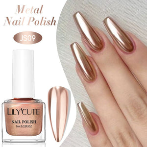 Metal Nail Polish JS09 7ml Nail Polish LILYCUTE