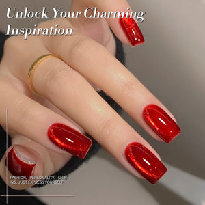 6 Colors Cat Magnetic Gel M30 Good Luck 7ml Gel Nail Polish BORN PRETTY