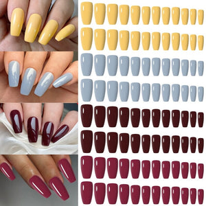 96pcs 4 Colors #05 Press on Nails Clearance BORN PRETTY