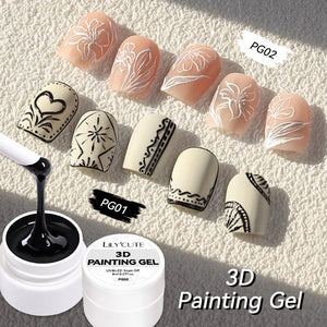 3D Painting Gel PG01 8ml Gel Nail Polish LILYCUTE