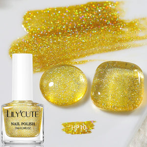 12 Colors Glitter Nail Polish HP01~12 7ml Nail Polish LILYCUTE