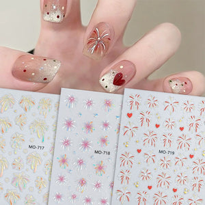 Firework 3D Nail Sticker Nail Art No Brand