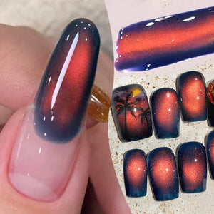 Colored Cat Magnetic Gel MY393 Blazing Sky 10ml Gel Nail Polish BORN PRETTY