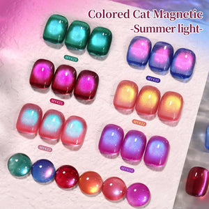 Colored Cat Magnetic Gel MY431 Summer Light 15ml Gel Nail Polish BORN PRETTY